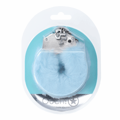 Zware Fluffy Handboeien - Poederblauw - Afbeelding 2