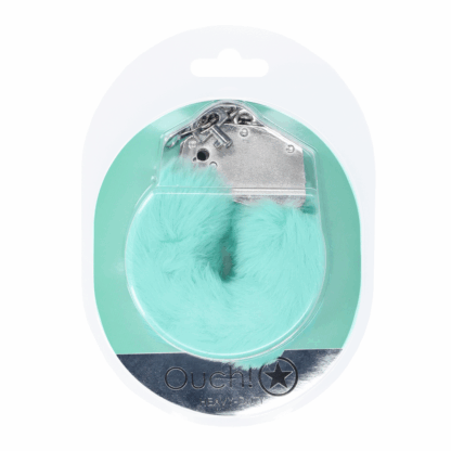 Zware Fluffy Handboeien - Poeder Groen - Afbeelding 2