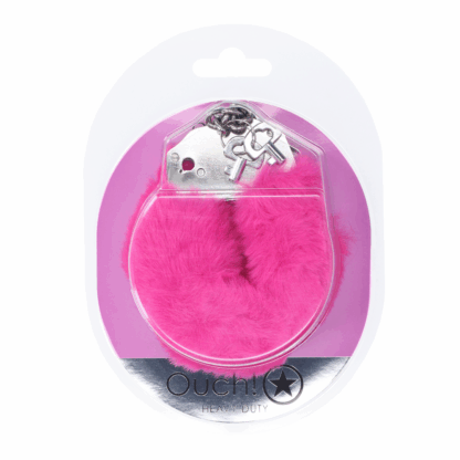 Zware Fluffy Handboeien - Roze - Afbeelding 2