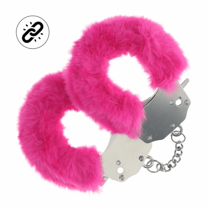 Zware Fluffy Handboeien - Roze - Afbeelding 3