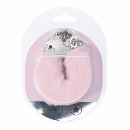 Zware Fluffy Handboeien - Poederroze - Afbeelding 2