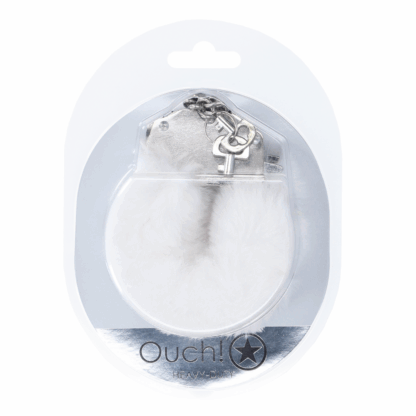 Zware Fluffy Handboeien - Wit - Afbeelding 2