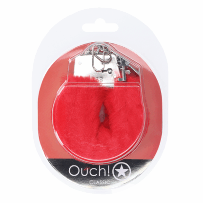 Classic Fluffy Handboeien - Rood - Afbeelding 2