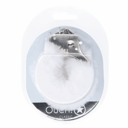 Classic Fluffy Handcuffs - Wit - Afbeelding 2