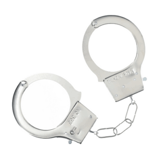 Classic metalen handboeien - Zilver