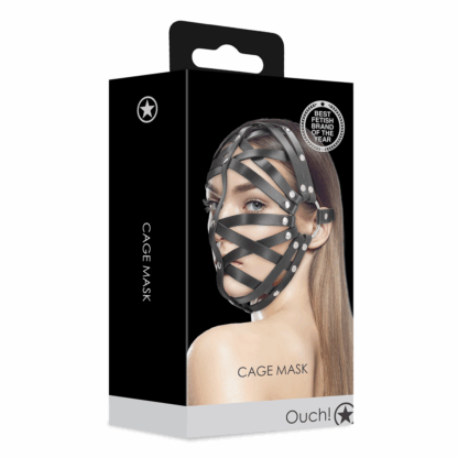 Cage Mask - Zwart - Afbeelding 3