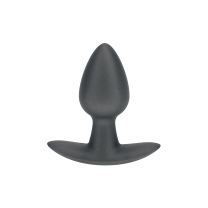 Zachte Siliconen Anale Plug - Klein - 2,6 / 6,5 cm - Gunmetal - Afbeelding 5