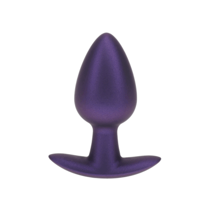 Zachte Siliconen Anale Plug - Medium - 3,1 / 7,9 cm - Metallic Paars - Afbeelding 5