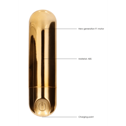 10 Speed Oplaadbare Bullet - Goud - Afbeelding 7