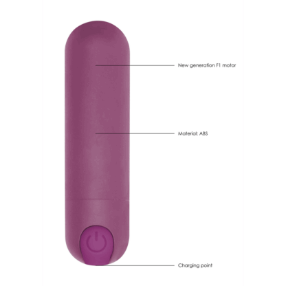 10 Speed Oplaadbare Bullet - Paars - Afbeelding 7