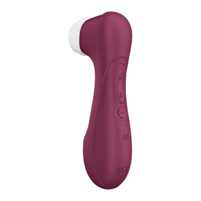 Pro 2 Generatie 3 - Double Air Pulse Vibrator - Liquid Air en Connect App - Wijnrood - Afbeelding 3
