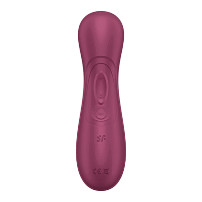 Pro 2 Generatie 3 - Double Air Pulse Vibrator - Liquid Air en Connect App - Wijnrood - Afbeelding 4