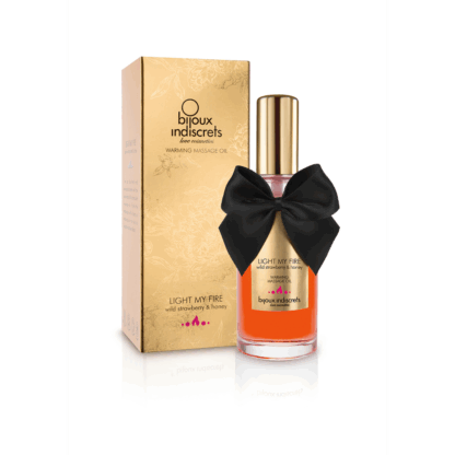 Light My Fire - Verwarmende Massageolie Wilde Aardbei en Honing - Wilde Aardbei Honing - Afbeelding 2