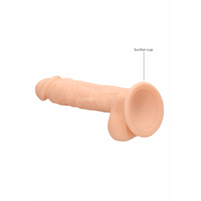 Silicone Dildo met Ballen - 7 / 18 cm - Afbeelding 6