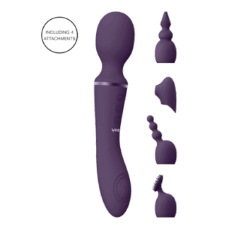 Nami - Pulse Wave Vibrating Wand - Paars