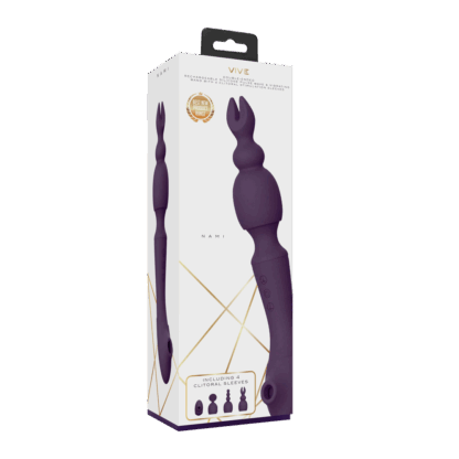Nami - Pulse Wave Vibrating Wand - Paars - Afbeelding 2