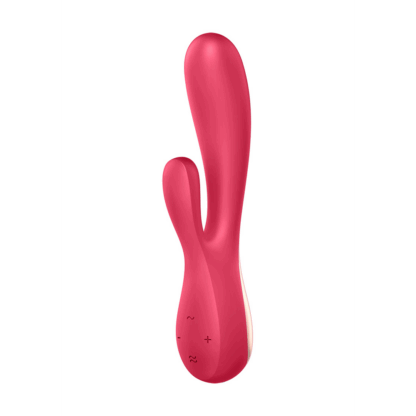 Mono Flex - Rabbit Vibrator - Rood - Afbeelding 4