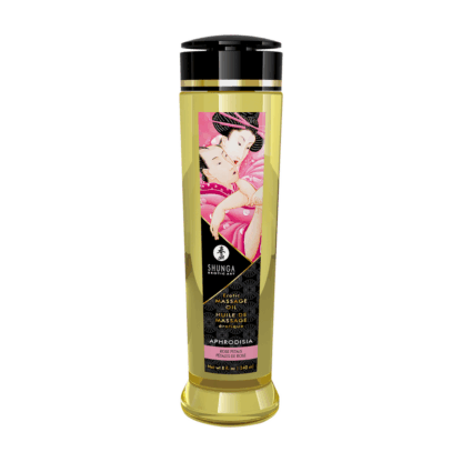 Erotische Massageolie - Roos - 8 fl oz / 240 ml - Afbeelding 3