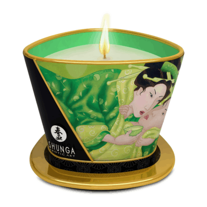 Massagekaars - Exotische Groene Thee - 5.7 oz / 170 ml - Afbeelding 2