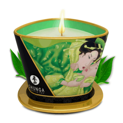 Massagekaars - Exotische Groene Thee - 5.7 oz / 170 ml - Afbeelding 3