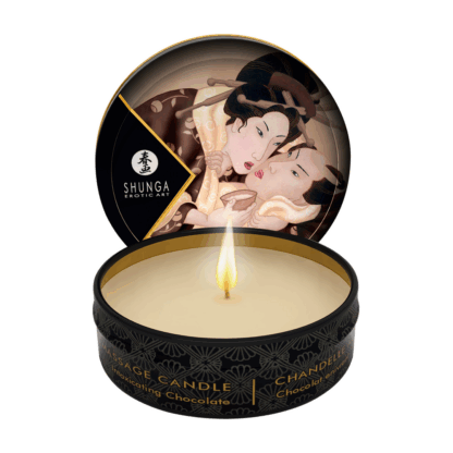 Mini Massagekaars - Verslavende Chocolade - 1 oz / 30 ml - Afbeelding 2