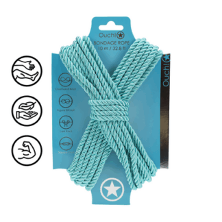 Polyester Bondage Touw - 10 m / 32,8 ft - Blauw