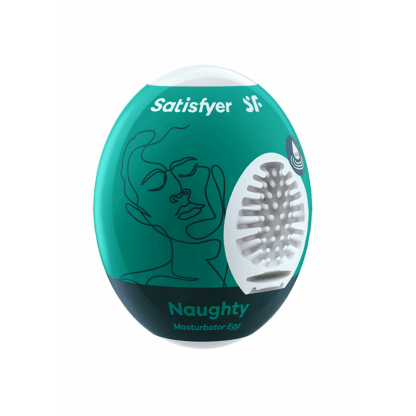 Naughty - Masturbator Egg - Donkergroen - Afbeelding 2
