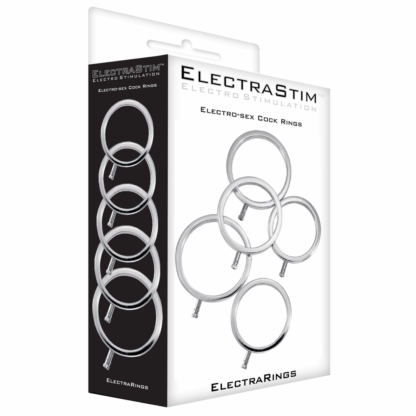 Set van massieve metalen cockringen - Afbeelding 2