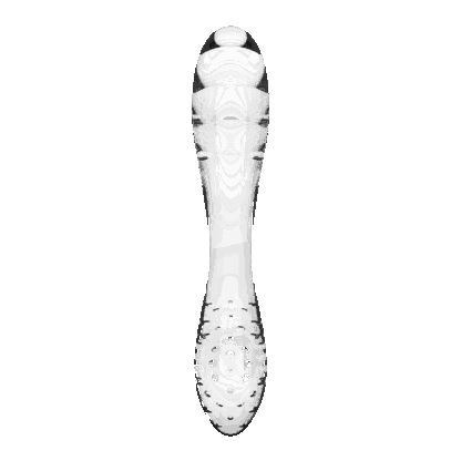 Dazzling Crystal 1 - Glas Dildo - Transparant - Afbeelding 3