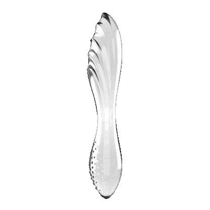 Dazzling Crystal 1 - Glas Dildo - Transparant - Afbeelding 4