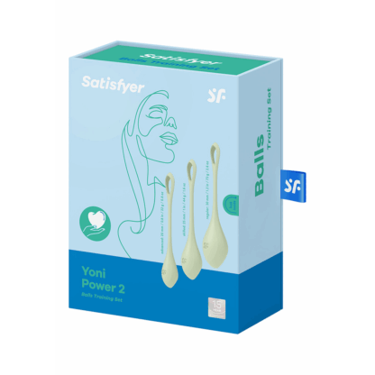 Yoni Power 2 - Kegel Balls Set - Lichtgroen - Afbeelding 2