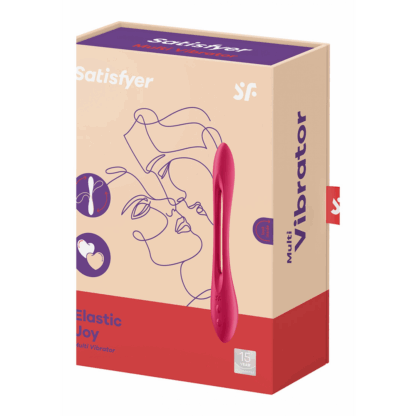 Elastic Joy - Buigbare Multifunctionele Massager - Rood - Afbeelding 2