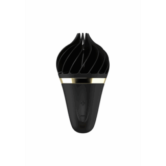 Sweet Treat - Stimulerende Tongue Spinnator - Zwart/Goud