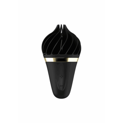 Sweet Treat - Stimulerende Tongue Spinnator - Zwart/Goud - Afbeelding 6
