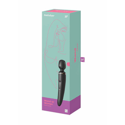 Wand-er Woman - Wand Vibrator - Zwart/Goud - Afbeelding 2
