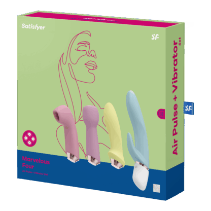 Marvelous Four - Vibrator met verschillende opzetstukken - Afbeelding 2