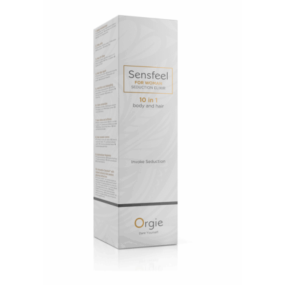 Sensfeel - Haar- en lichaamsemulsie met feromonen voor vrouwen - 3.38 fl oz / 100 ml - Afbeelding 2
