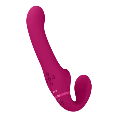 Ai - Dual Vibrating Air Wave Tickler Strapless Strapon - Afbeelding 5