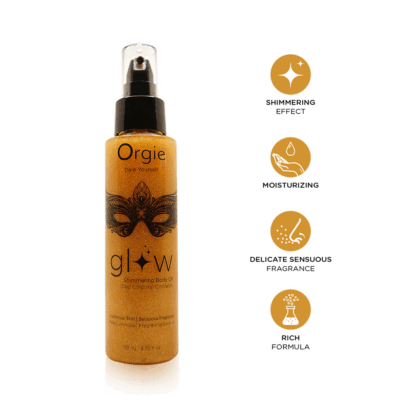 Glow - Shimmerende Bodyolie - 3.72 fl oz / 110 ml - Afbeelding 2