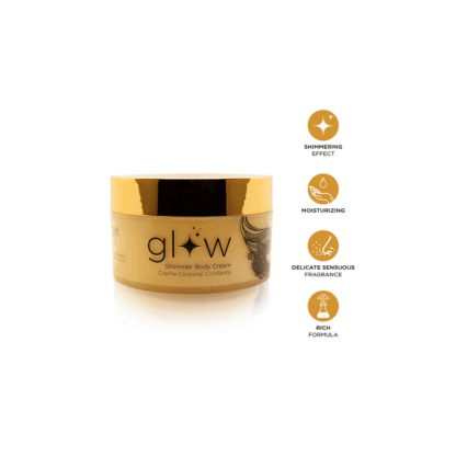 Glow - Shimmerende Bodycrème - 8.45 fl oz / 250 ml - Afbeelding 2