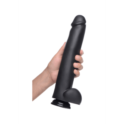 De Master - Dildo met Zuignap - Zwart - Afbeelding 7