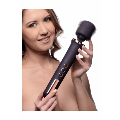 Scepter - Siliconen Wand Massager - Zwart - Afbeelding 3