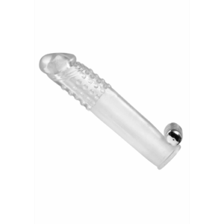 Duidelijke Sensaties - Vibrerende Penis Sleeve met Bullet