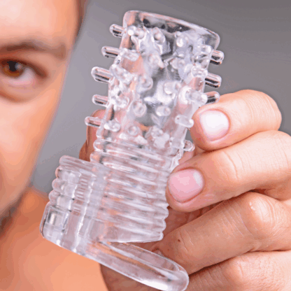Vibrerende Textured Erectiesleeve - Afbeelding 4