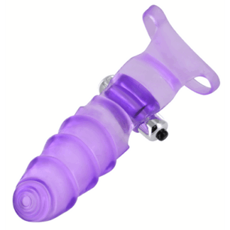 Dubbele Vinger Banger - Vibrerende G-Spot Handschoen