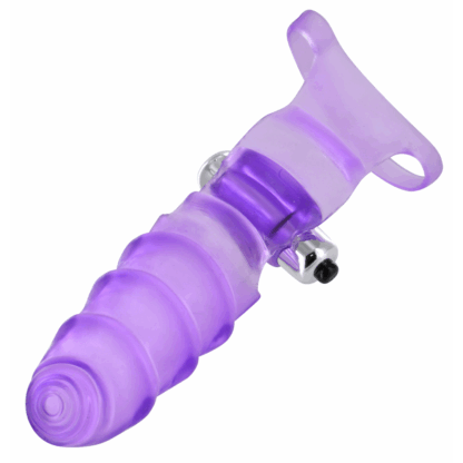 Dubbele Vinger Banger - Vibrerende G-Spot Handschoen - Afbeelding 4