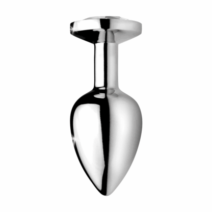 Duidelijke Gem Anale Plug Medium - Duidelijk - Afbeelding 3