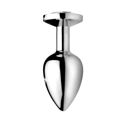 Duidelijke Gem Anal Plug Klein - Duidelijk - Afbeelding 7