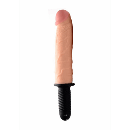 Onslaught - XXL Vibrerende Dildo Thruster - Afbeelding 4