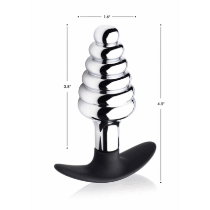 Dark Hive Metal Silicone - Anale Plug - Afbeelding 3